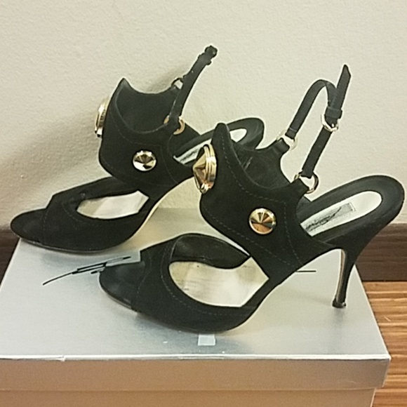 Brian Atwood Studded Sandal - Picture 3 of 7